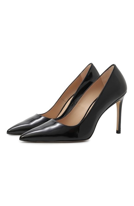 Женские лакированные туфли stuart 100 STUART WEITZMAN, арт. SA586