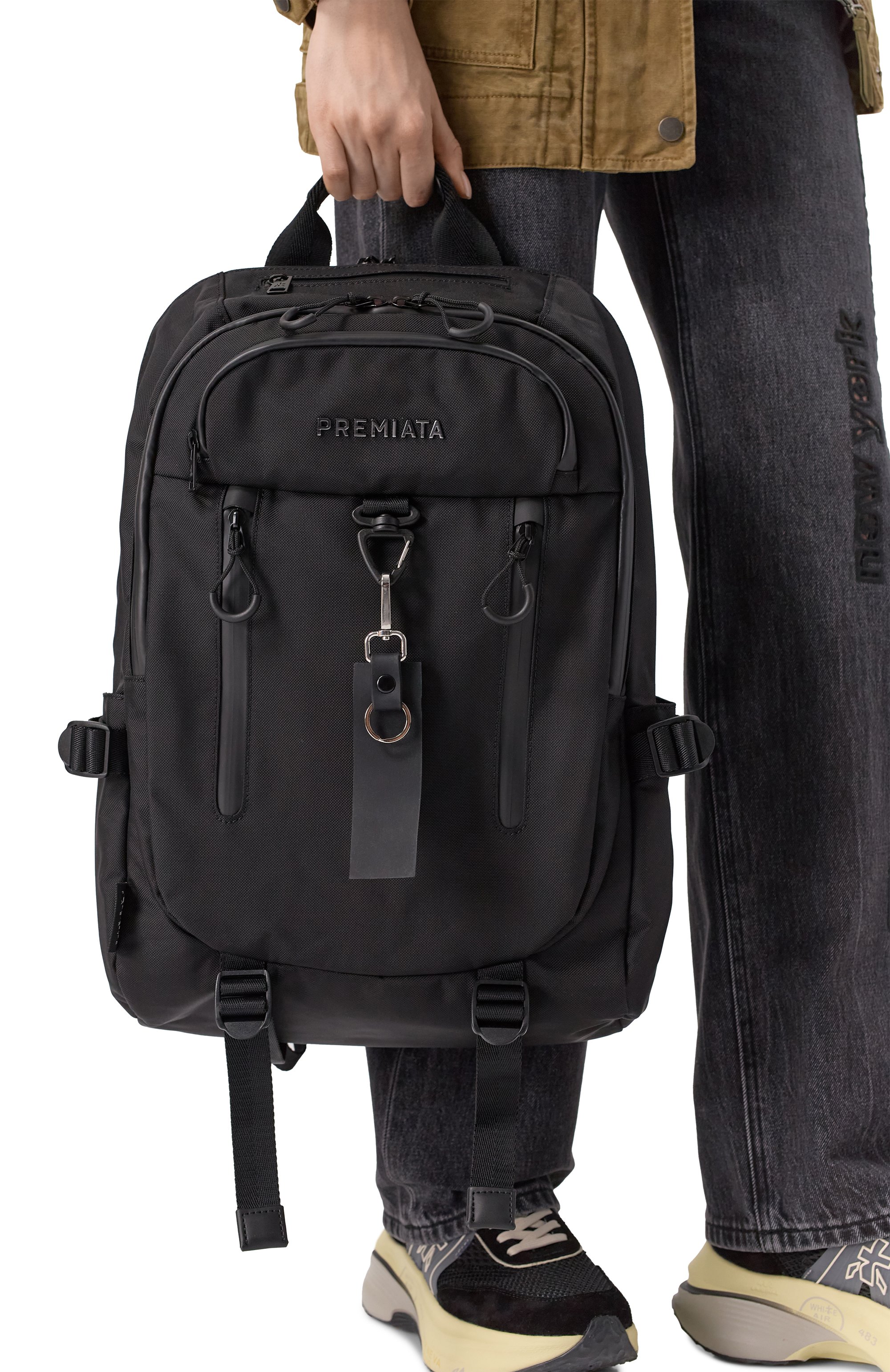 Рюкзак ventura PREMIATA черного цвета по цене 42525 руб., арт. VENTURA/VAR 2127, фото 2 Рюкзак ventura PREMIATA, арт. VENTURA/VAR 2127, фото 2
