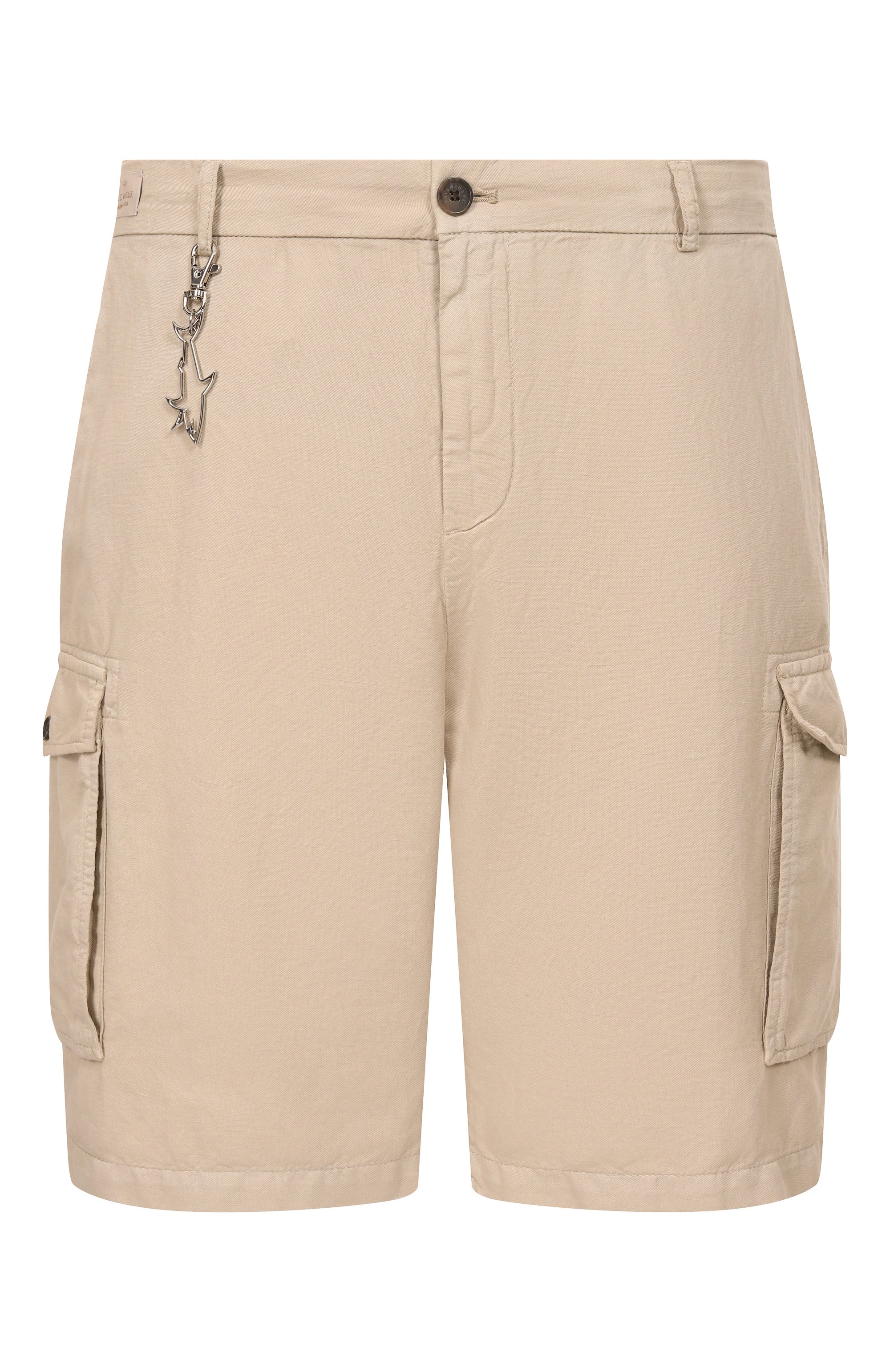 Шорты из хлопка и льна PAUL&SHARK, арт. 26414035, фото 1