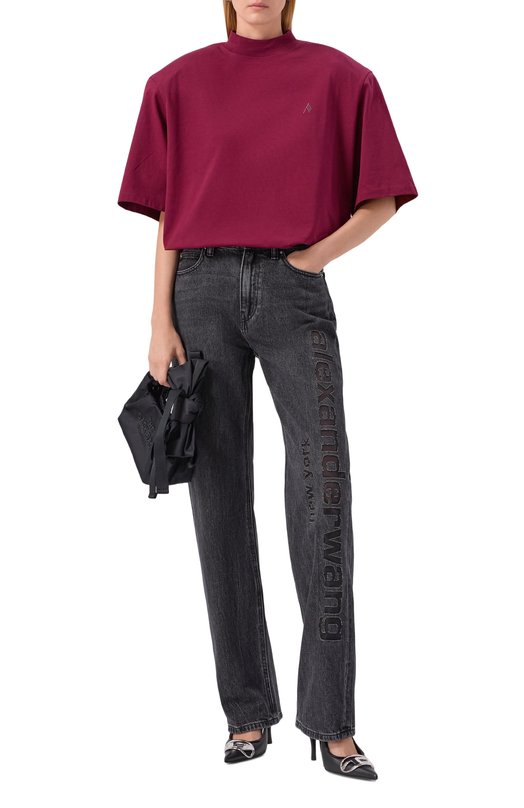 Джинсы Alexander Wang 4DC3254837 Чёрный  4DC3254837 Фото 2