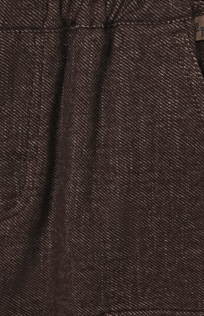 Джинсы IL GUFO коричневого цвета по цене 18500 руб., арт. A25GPL0030C0074/2-4, фото 3 Джинсы IL GUFO, арт. A25GPL0030C0074/2-4, фото 3