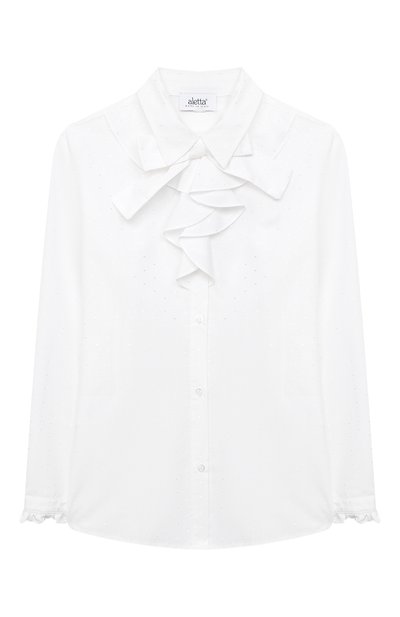 Хлопковая блузка ALETTA, арт. AC000471BML/9A-16A, фото 1