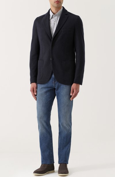 Однобортный кашемировый пиджак LORO PIANA, арт. FAF8469, фото 2