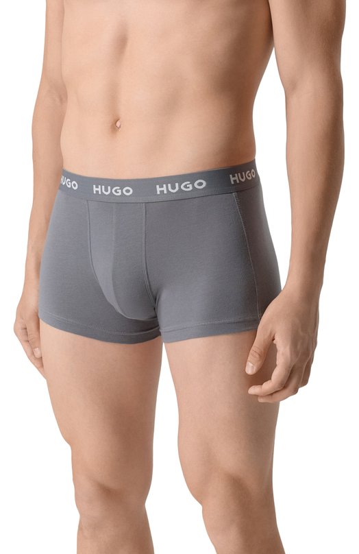 Комплект из трех боксеров HUGO 50532611 Зелёный  50532611 Фото 4