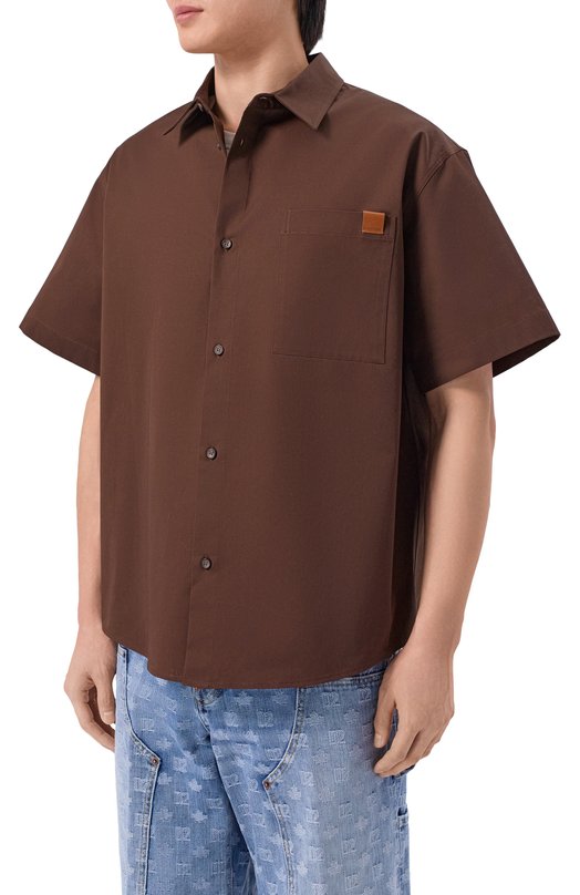 Хлопковая рубашка Darkpark MSH10/FAC150 Коричневый  MSH10/FAC150 Фото 3