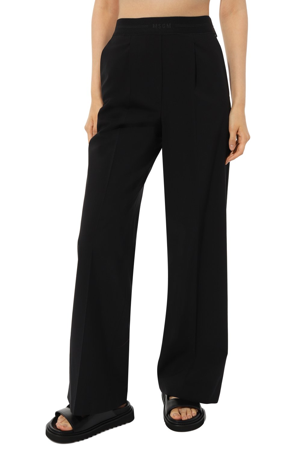 Шерстяные брюки MSGM, арт. 3541MDP10/237606, фото 3