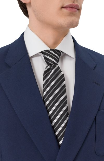 Шелковый галстук EMPORIO ARMANI, арт. EM001346/TE13714, фото 2