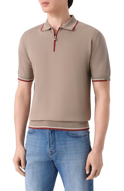 Хлопковое поло STEFANO RICCI, арт. K313051P31/F26146, фото 3