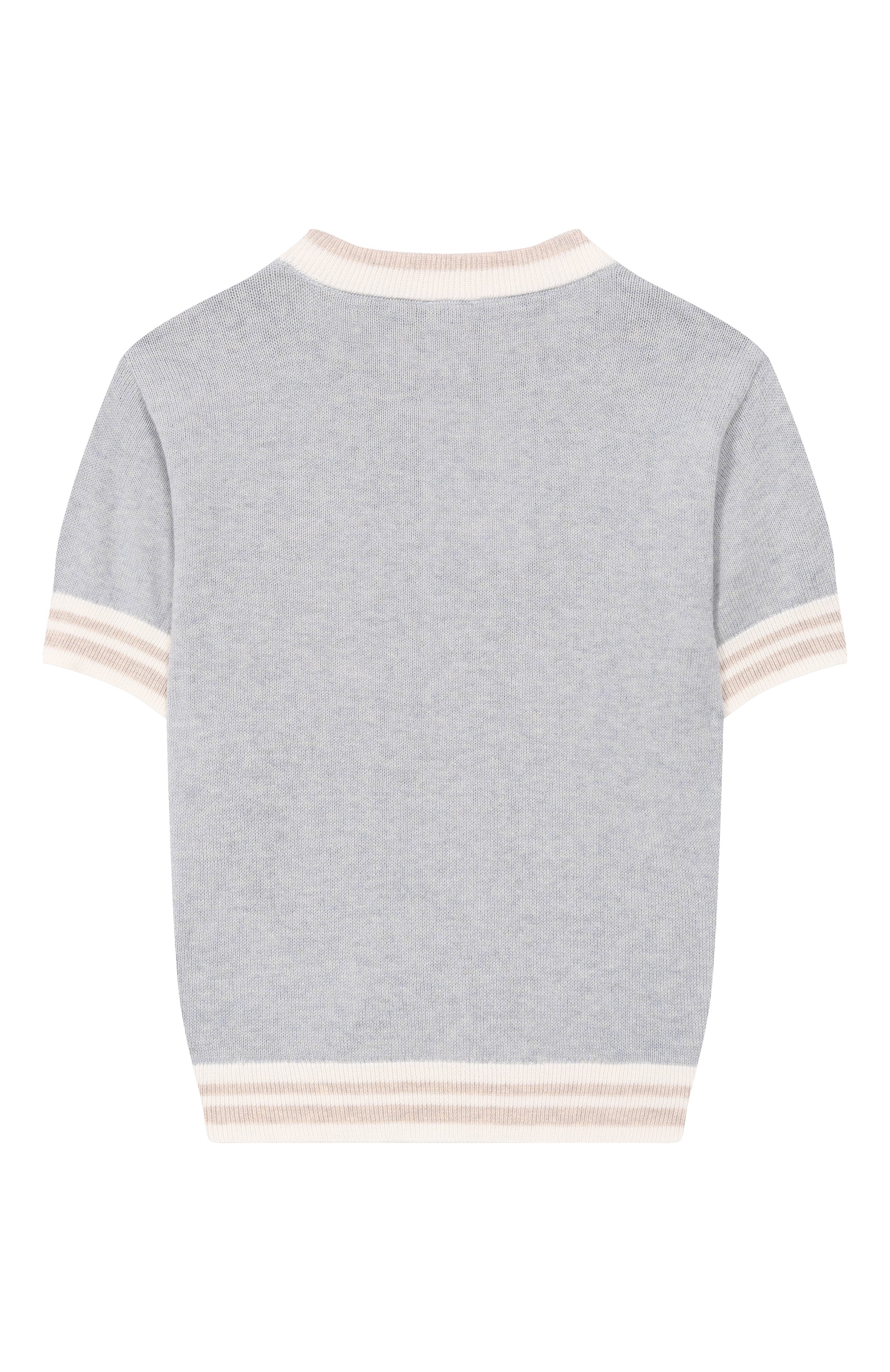 Хлопковый пуловер ELEVENTY тёмно-голубого цвета по цене 20600 руб., арт. EY9P31/Z3669, фото 2 Хлопковый пуловер ELEVENTY, арт. EY9P31/Z3669, фото 2