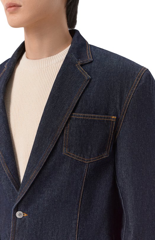 Джинсовый пиджак Moschino A0517/0243 Синий  A0517/0243 Фото 5