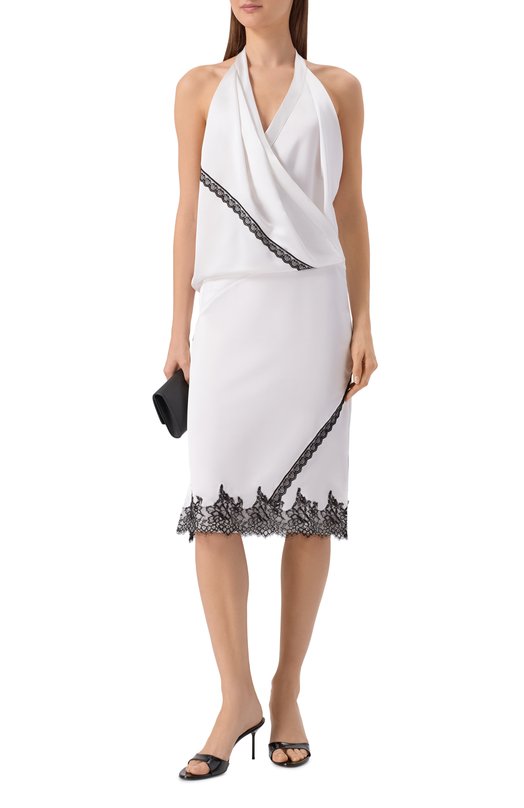 Атласное платье Iro WP33T0LA Белый  WP33T0LA Фото 2