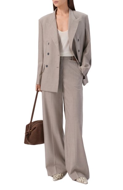 Шерстяные брюки ERIKA CAVALLINI, арт. P6SZ12, фото 2