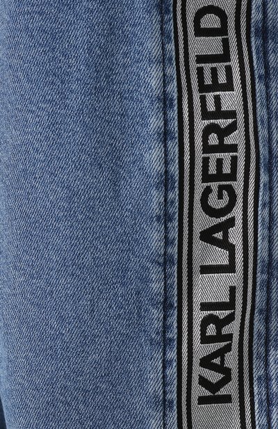 Джинсовый бомбер KARL LAGERFELD DENIM, арт. KLMJ0002 BKL 08769-W1, фото 5