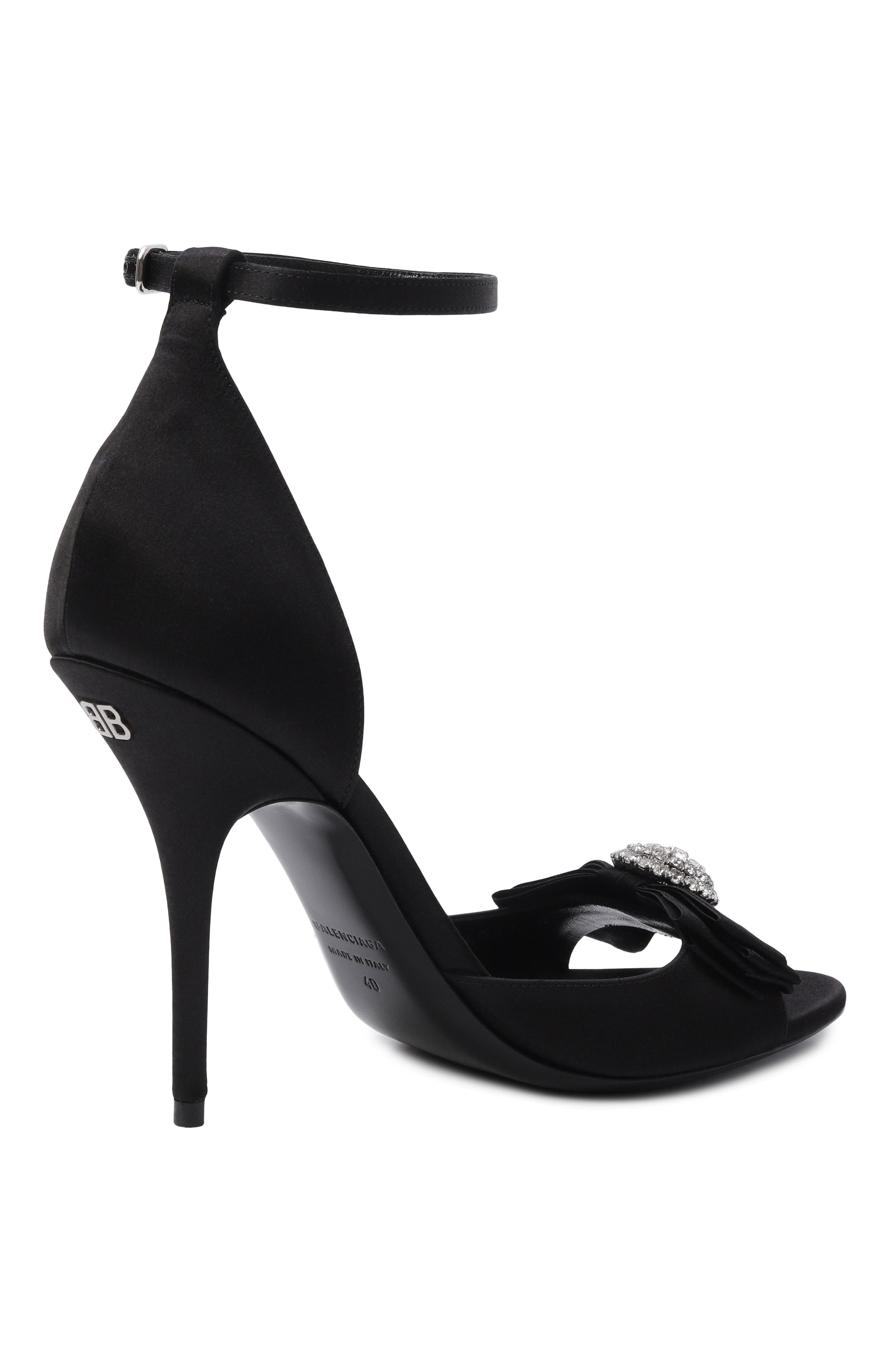 Текстильные босоножки BALENCIAGA, арт. 854051/W1WM1, фото 5