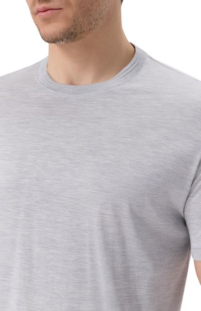 Футболка из шелка и хлопка PAUL&SHARK, арт. 25411008_001, фото 5