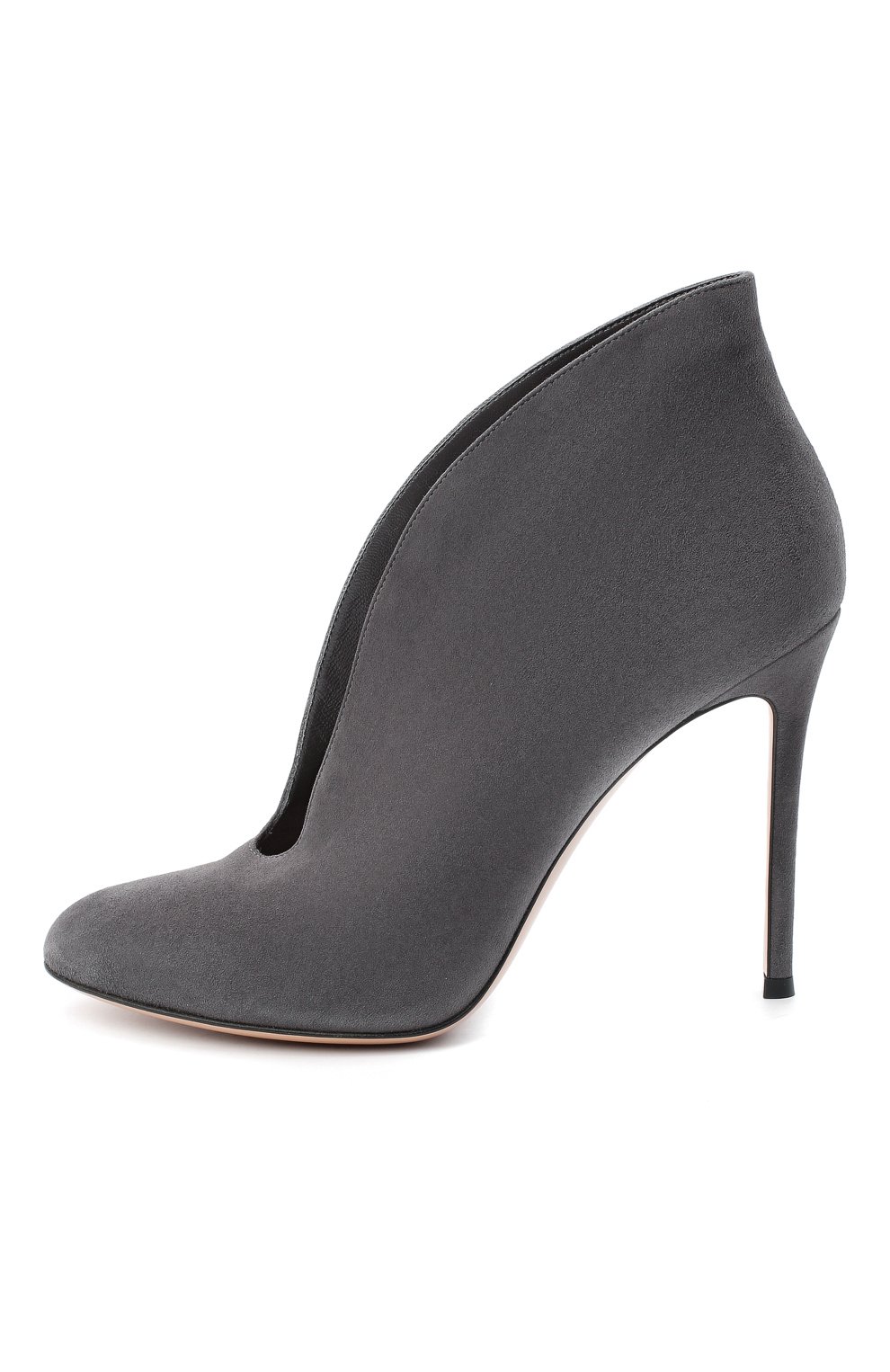Замшевые ботильоны vamp GIANVITO ROSSI, арт. G29450.15RIC.CAS, фото 3