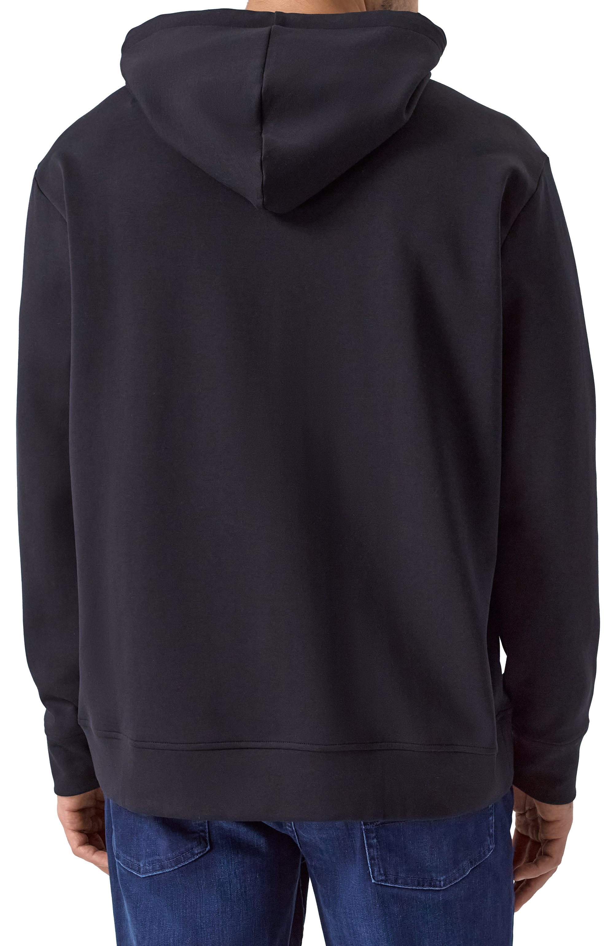 Худи PAUL&SHARK черного цвета по цене 43950 руб., арт. 25411849/XXL, фото 4 Худи PAUL&SHARK, арт. 25411849/XXL, фото 4