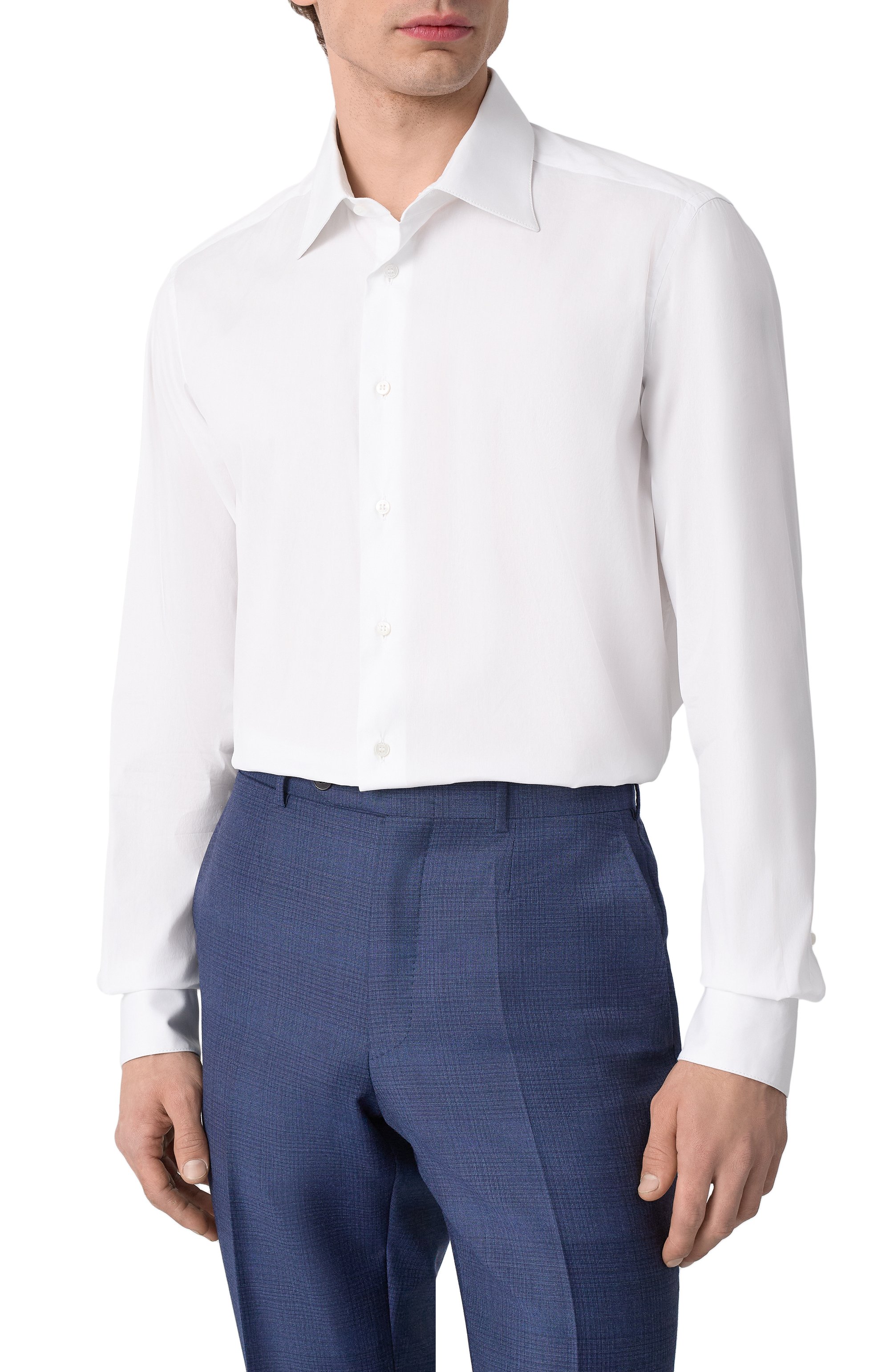 Хлопковая сорочка ZILLI, арт. CLAA01M010813037U, фото 3