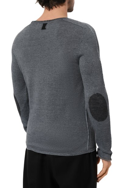 Джемпер из хлопка и кашемира HANNES ROETHER, арт. MEM10PHIS.101.101, фото 4