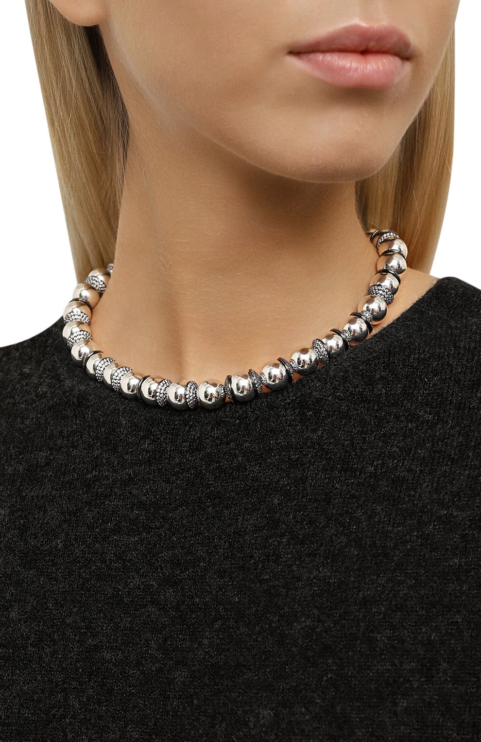 Колье VIEN, арт. 2425-223 SILVER, фото 2