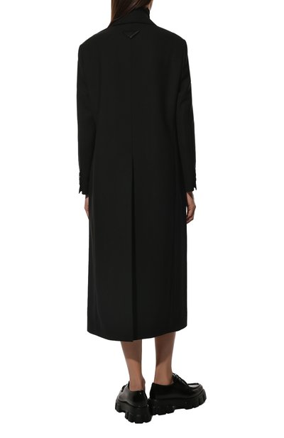 Шерстяное пальто PRADA, арт. P614PY-10V2-F0002-221, фото 4