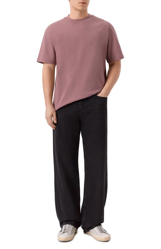 Хлопковая футболка HUGO 50488330 Розовый  50488330 Фото 2