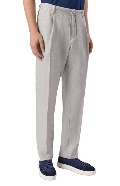 Льняные брюки PAUL&SHARK, арт. 26414057_001, фото 3