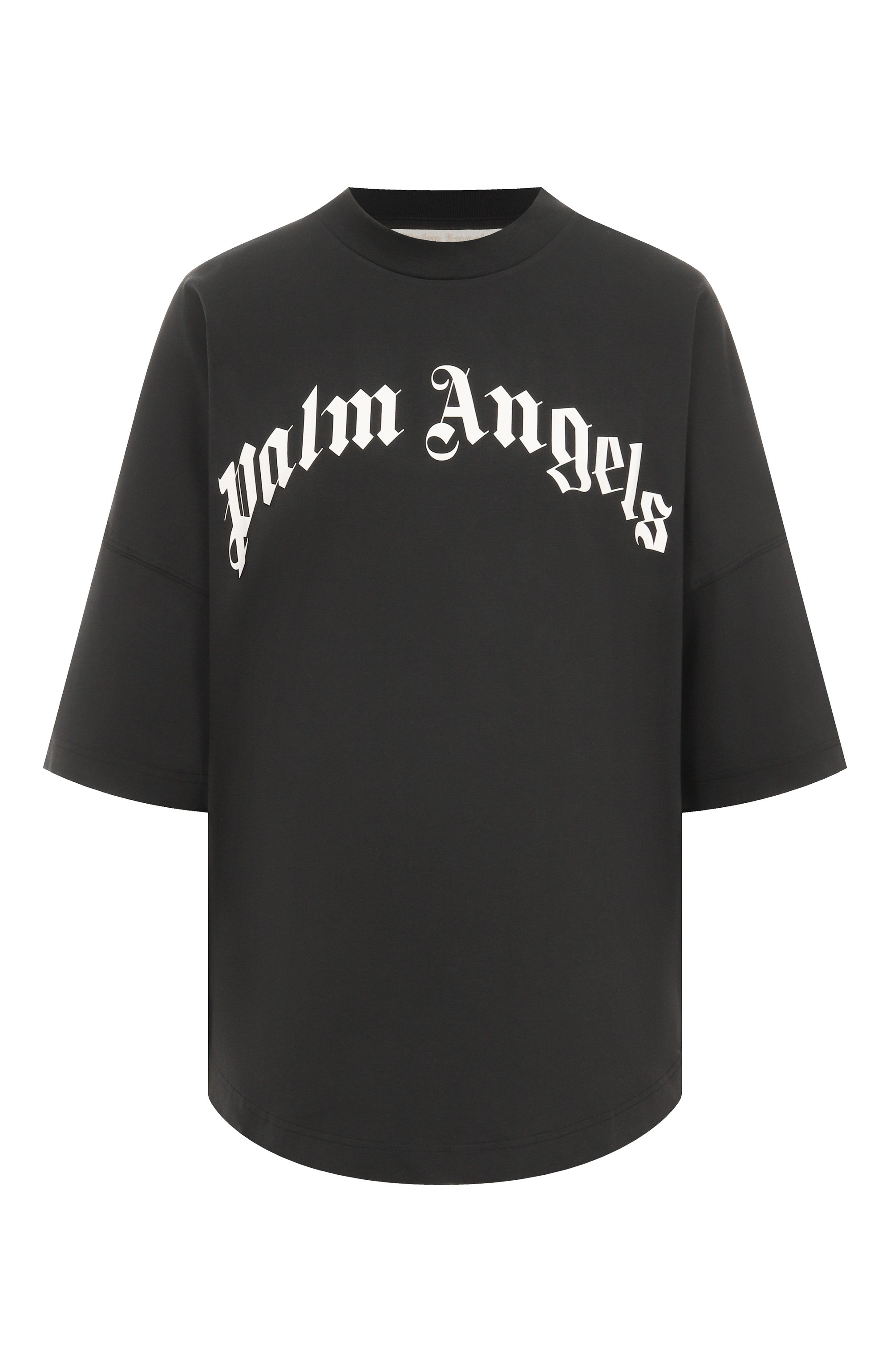 Хлопковая футболка PALM ANGELS, арт. PWAA07CF25JER001, фото 1