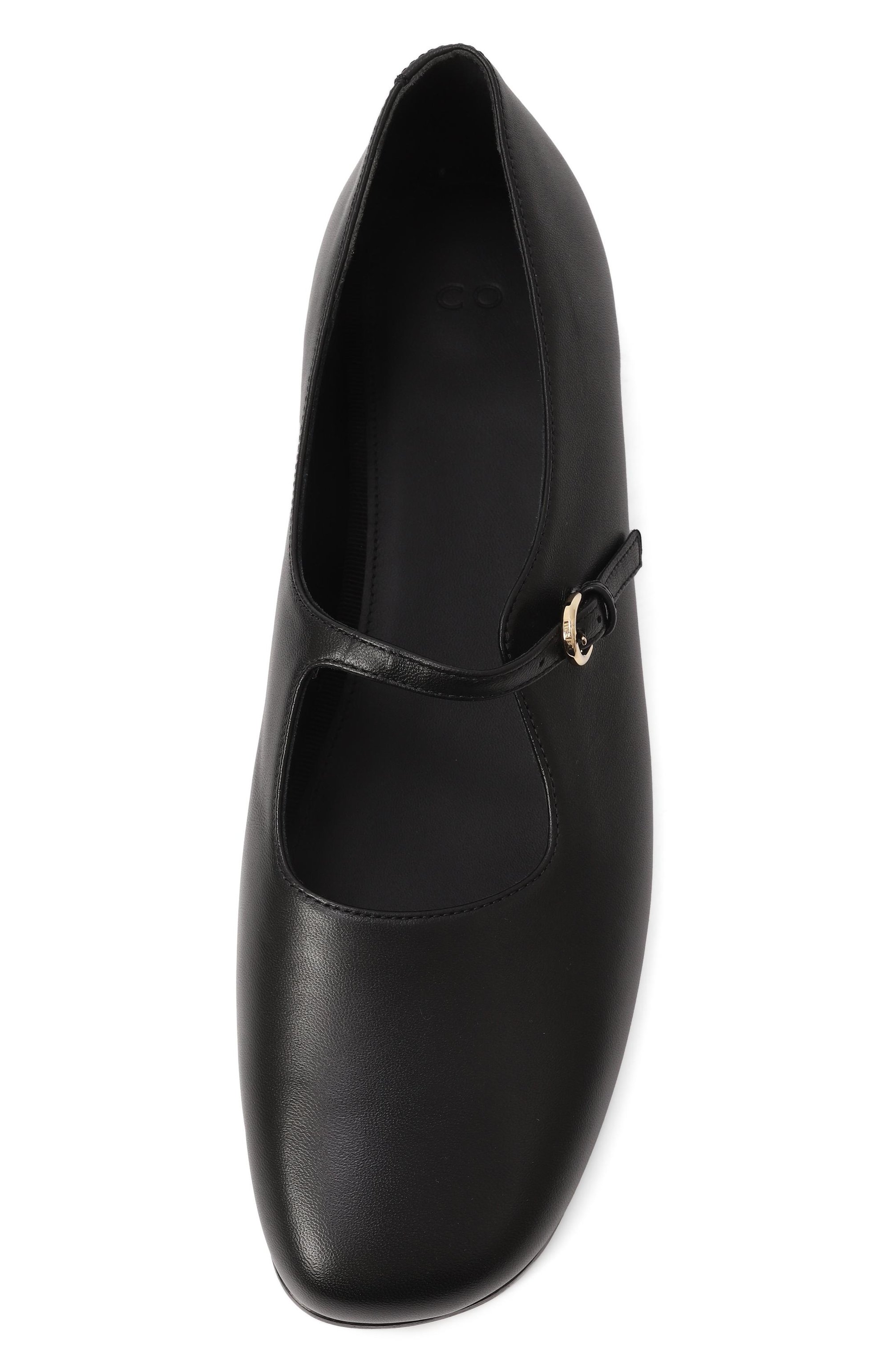 Кожаные балетки mary jane CO, арт. 0421NAP-BLA, фото 6