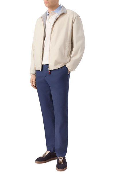 Брюки из лиоцелла и хлопка CORNELIANI, арт. 274ED6/2720129, фото 2