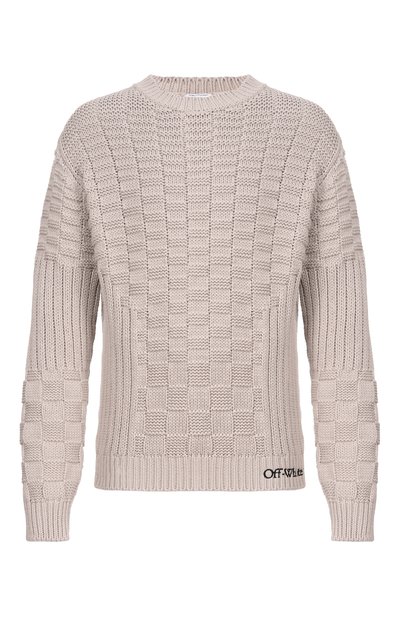 Мужской хлопковый свитер OFF-WHITE, арт. 0MHE20RS26KNI001
