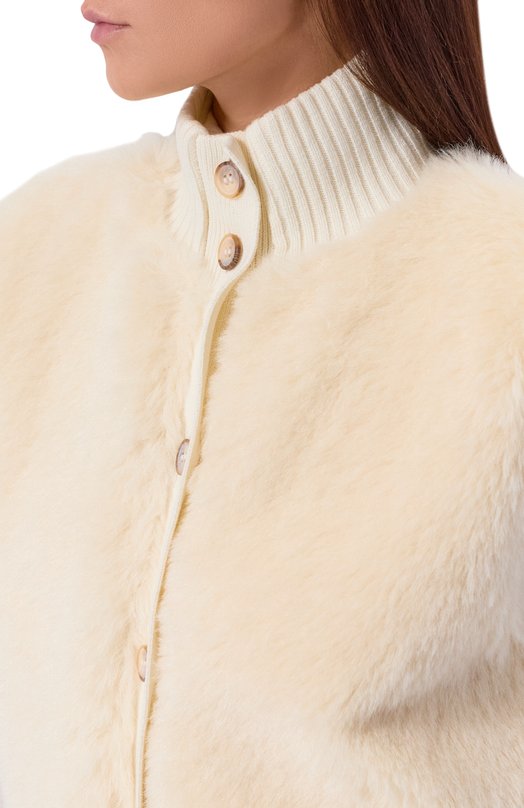 Комбинированный жилет Gran Sasso 13224/12884 Кремовый  13224/12884 Фото 5