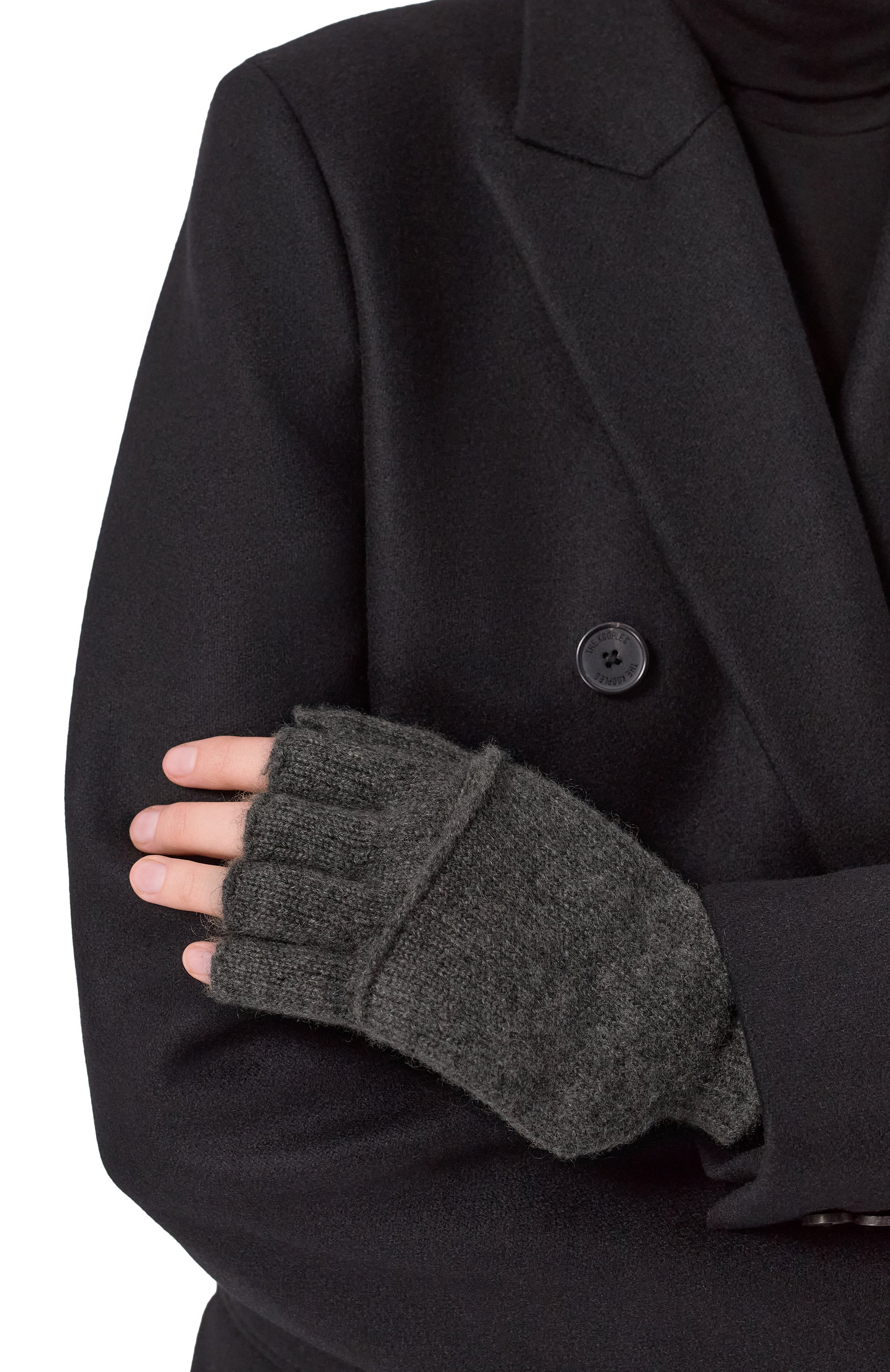 Кашемировые варежки-митенки TEGIN, арт. 1928-9921, фото 2