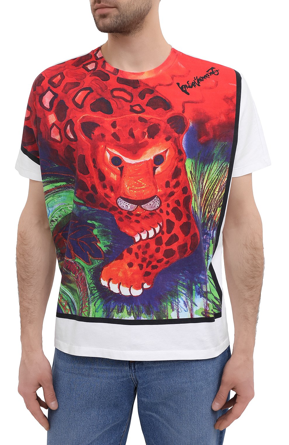 Хлопковая футболка kenzo x kansai yamamoto KENZO, арт. FB55TS0704SJ, фото 3