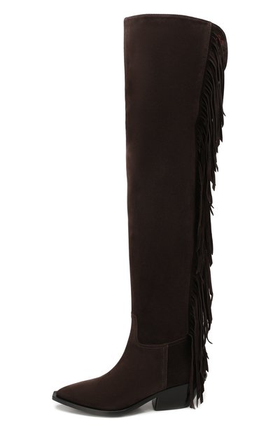 Замшевые ботфорты A.F.VANDEVORST, арт. 192 X4453-001, фото 3