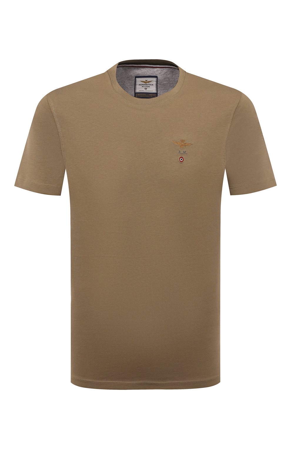 Хлопковая футболка AERONAUTICA MILITARE, арт. 222TS1580J372, фото 1