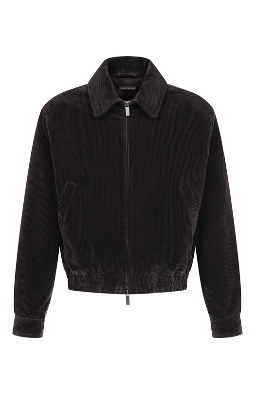 Вельветовый бомбер Emporio Armani EM003497/AF19264 Коричневый EM003497/AF19264