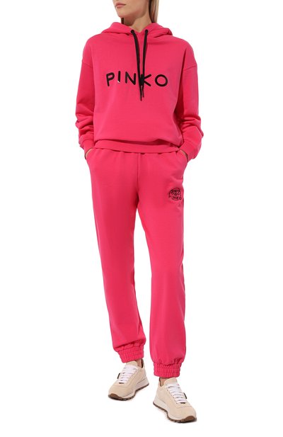 Хлопковые джоггеры PINKO, арт. 100371/A162, фото 2