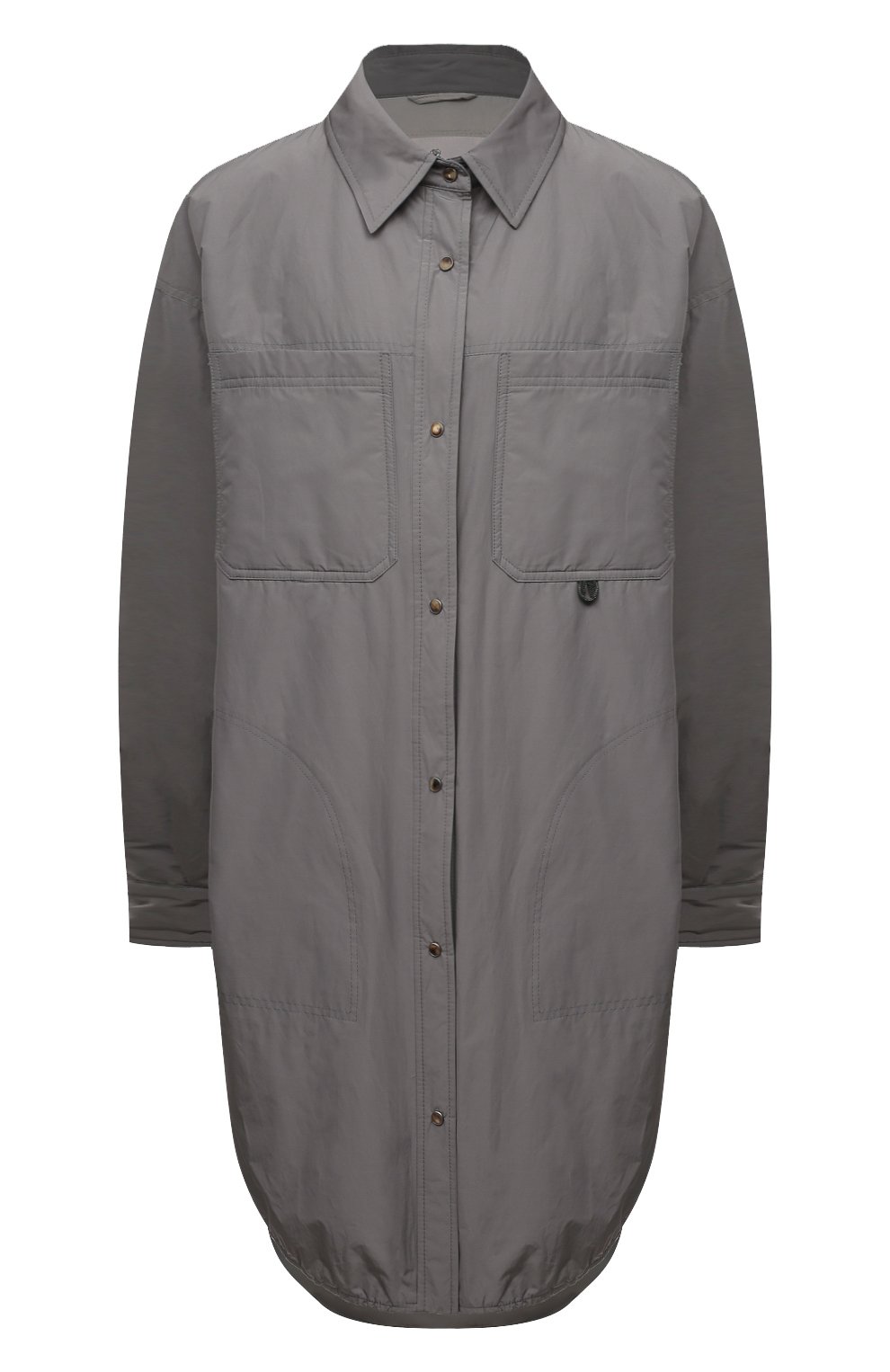 Утепленная куртка BRUNELLO CUCINELLI серого цвета по цене 385000 руб., арт. MB5749750, фото 1 Утепленная куртка BRUNELLO CUCINELLI, арт. MB5749750, фото 1