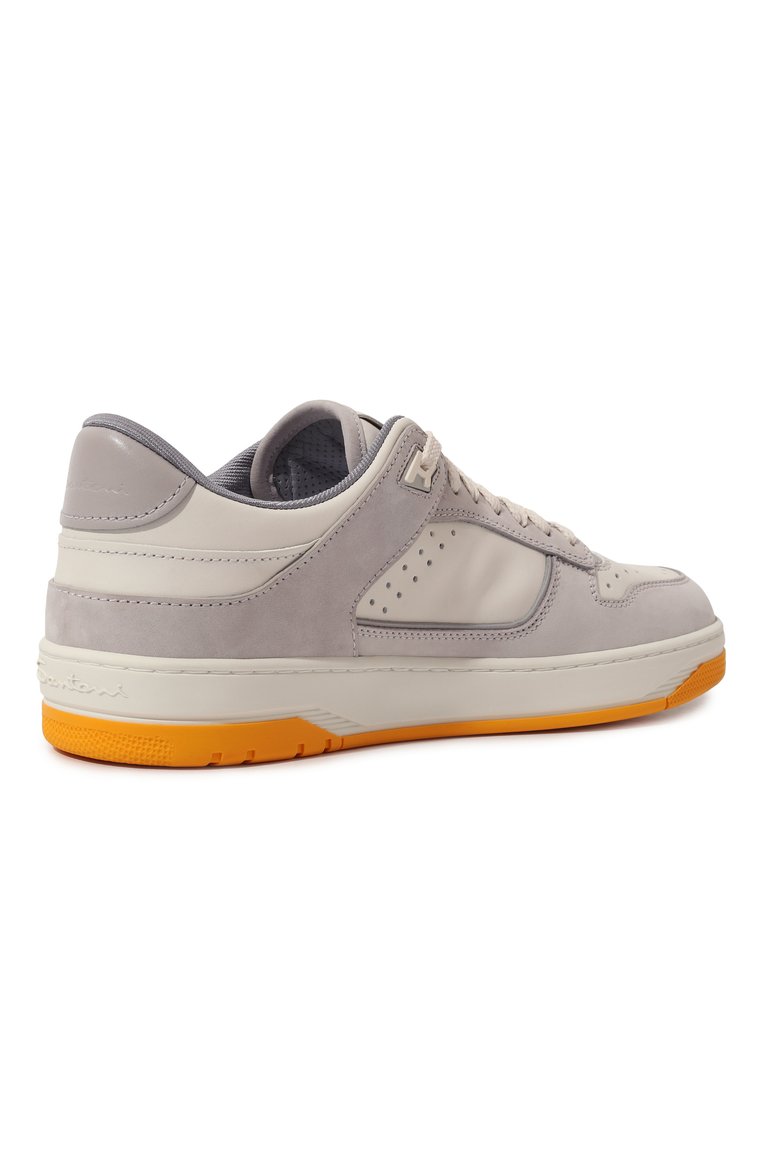 Кожаные кеды sneak air SANTONI, арт. MBSA21865BIGHSZ8G41, фото 1