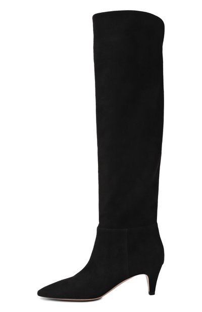 Замшевые ботфорты elise 55 GIANVITO ROSSI, арт. G80138.55RIC.C45NER0, фото 4