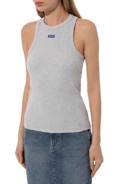 Хлопковая майка HUGO BLUE, арт. 50508857, фото 3