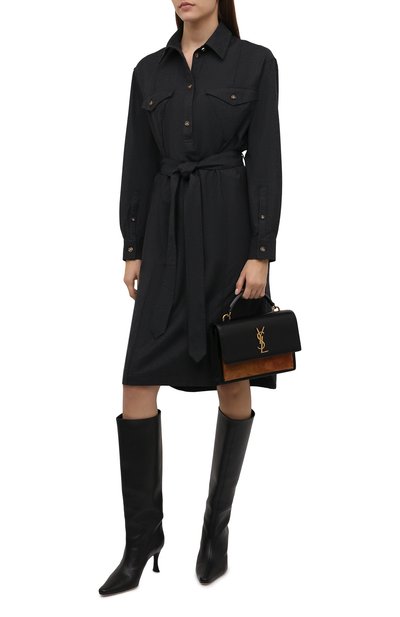 Шерстяное платье BURBERRY, арт. 8044830, фото 2