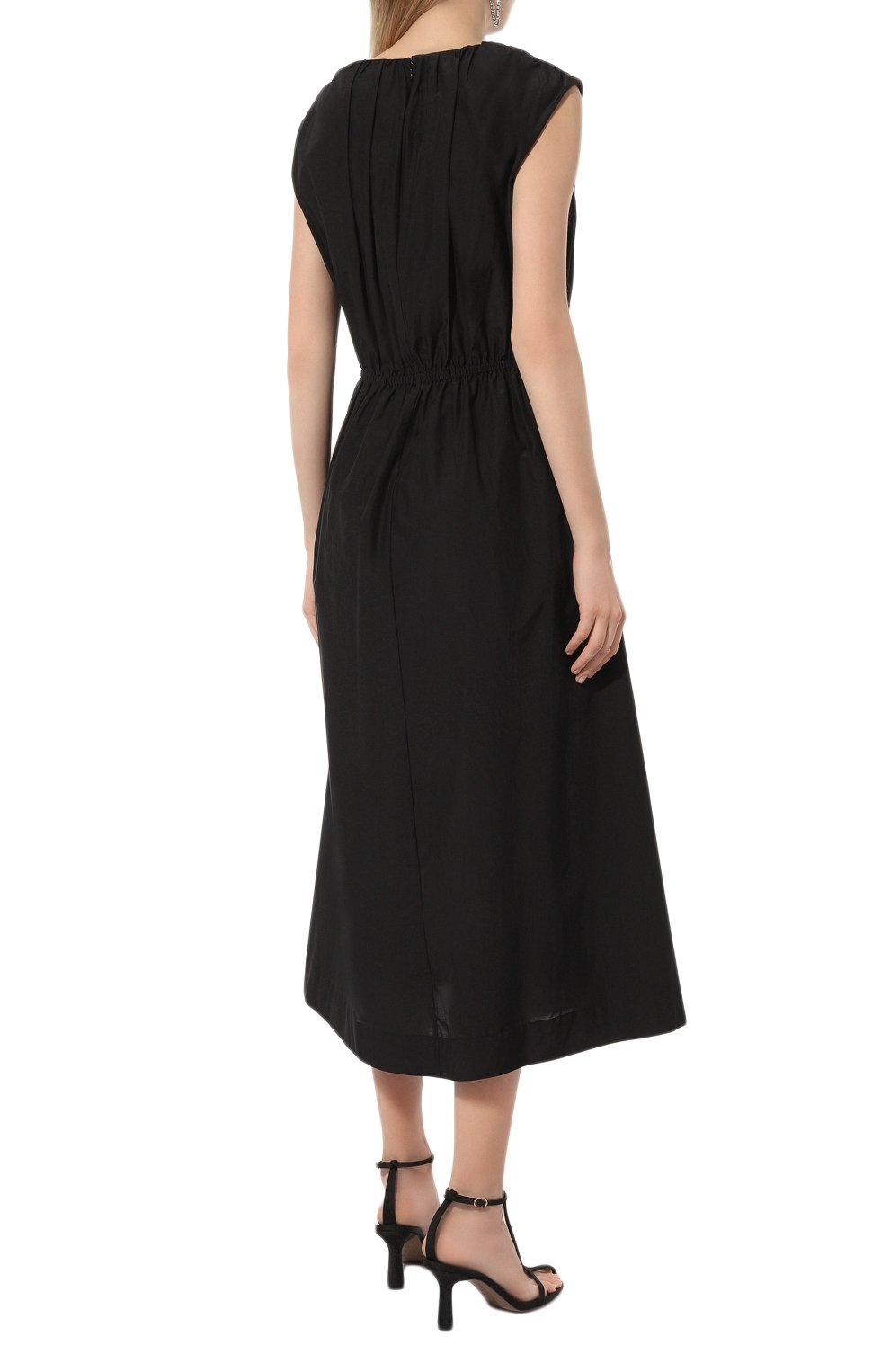 Платье из хлопка и шелка LOULOU DE SAISON, арт. APHR0DITE, фото 4