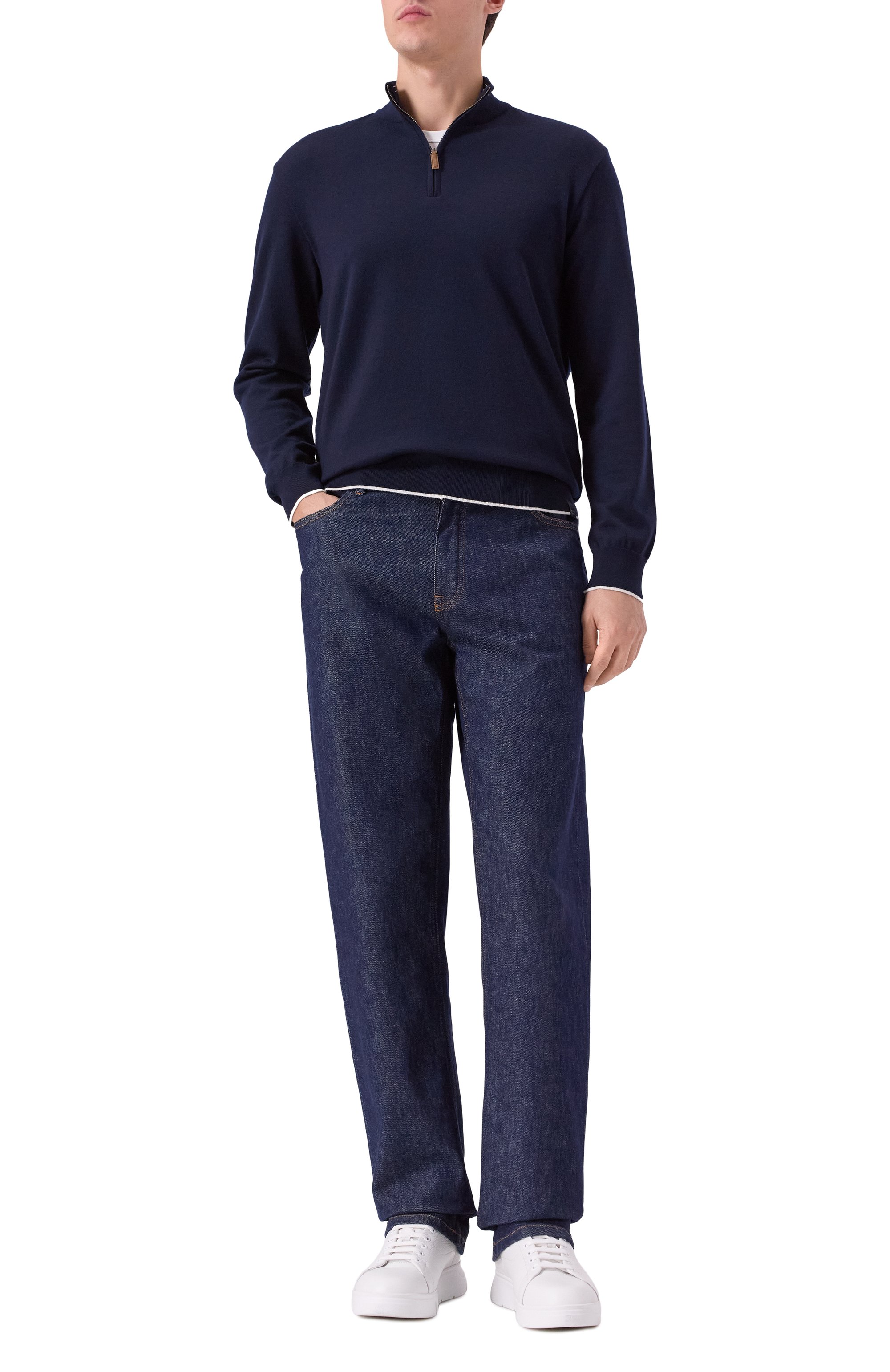 Джемпер из шерсти и кашемира PAUL&SHARK, арт. 15311148, фото 2