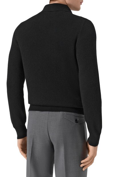 Поло из шерсти и кашемира GRAN SASSO, арт. 57161/19679, фото 4