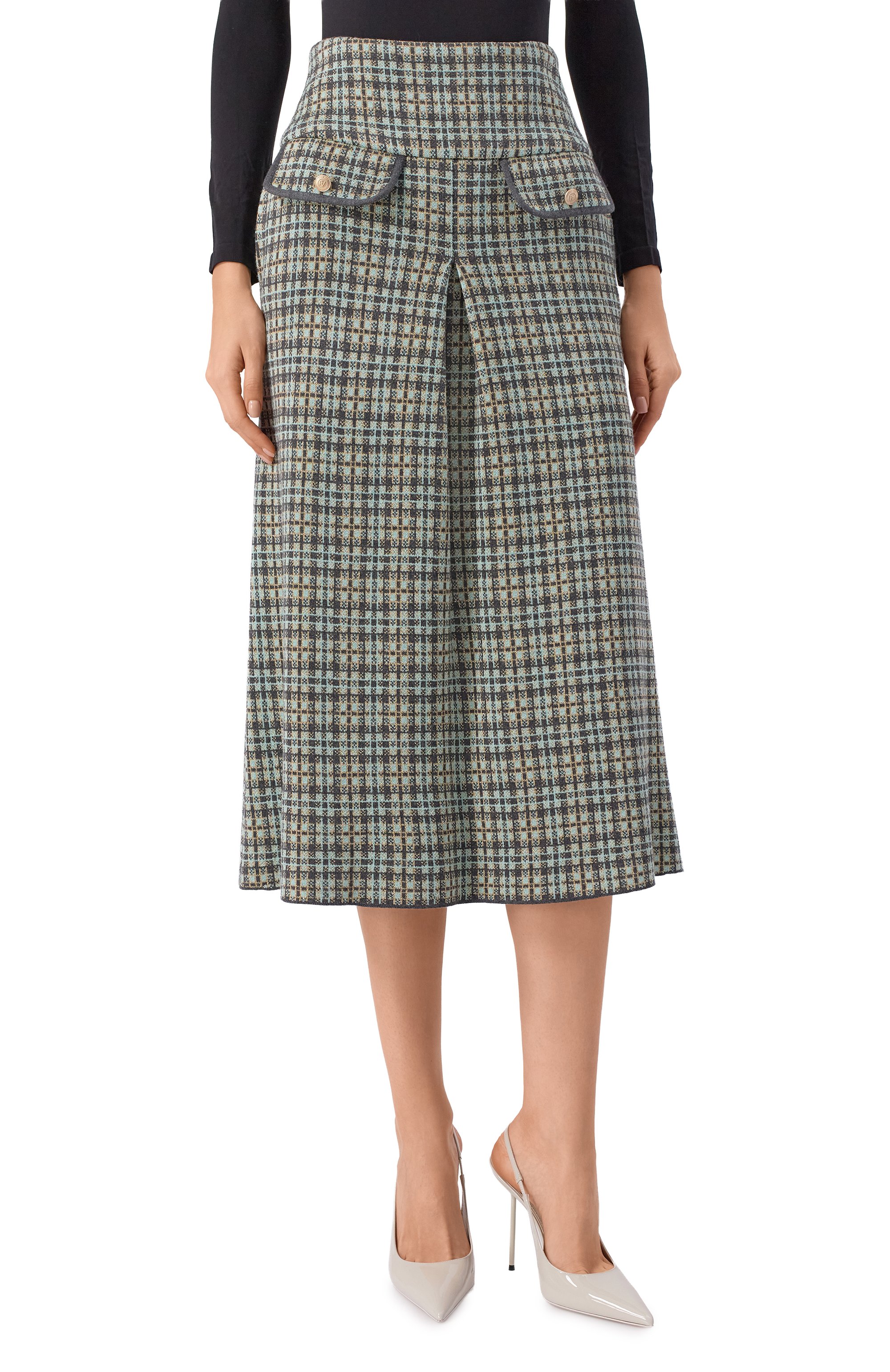 Юбка из шелка и кашемира FREEAGE, арт. W26.SK112.6039.502, фото 3