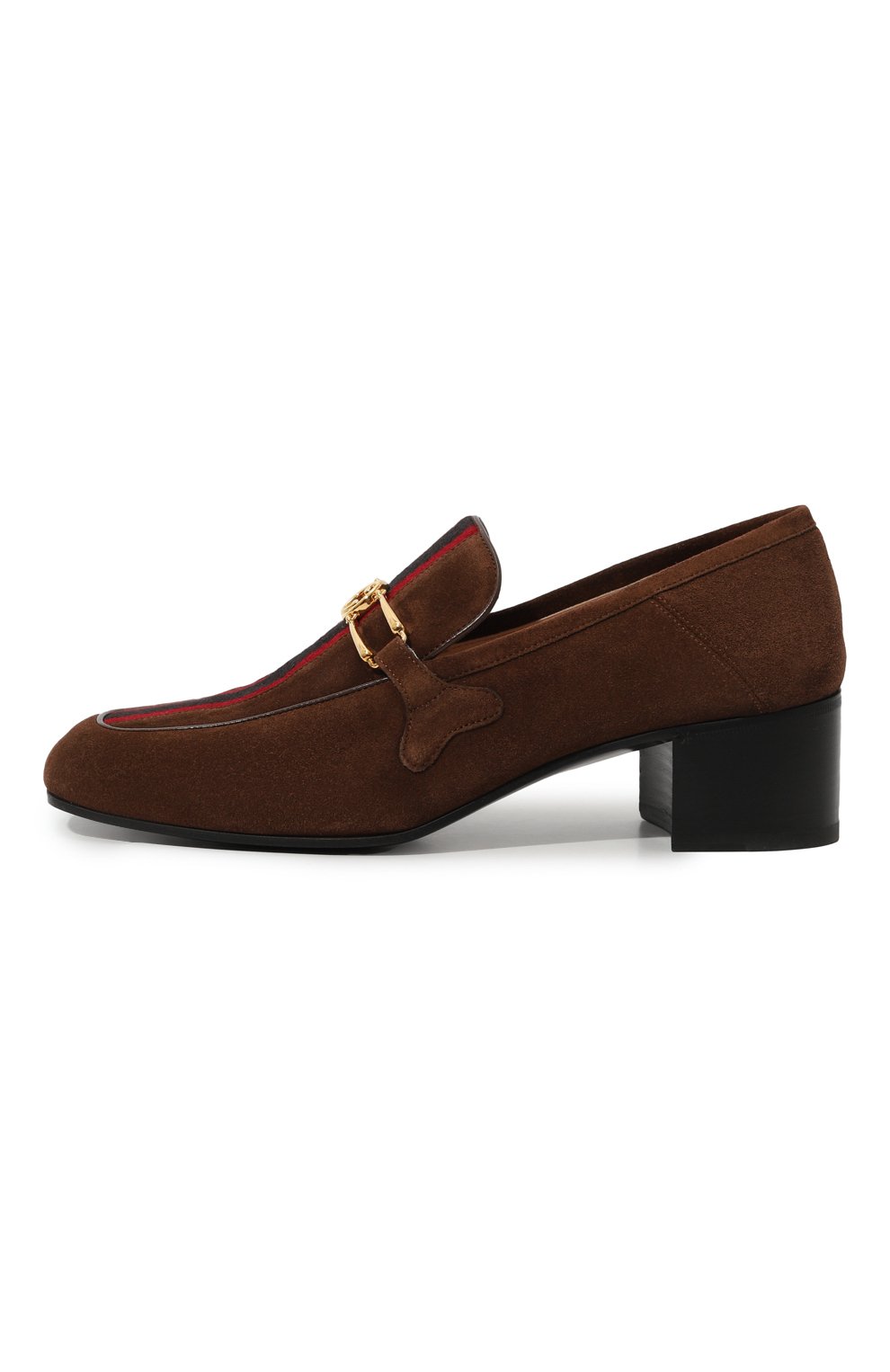 Замшевые лоферы GUCCI, арт. 602495 1DP40, фото 4