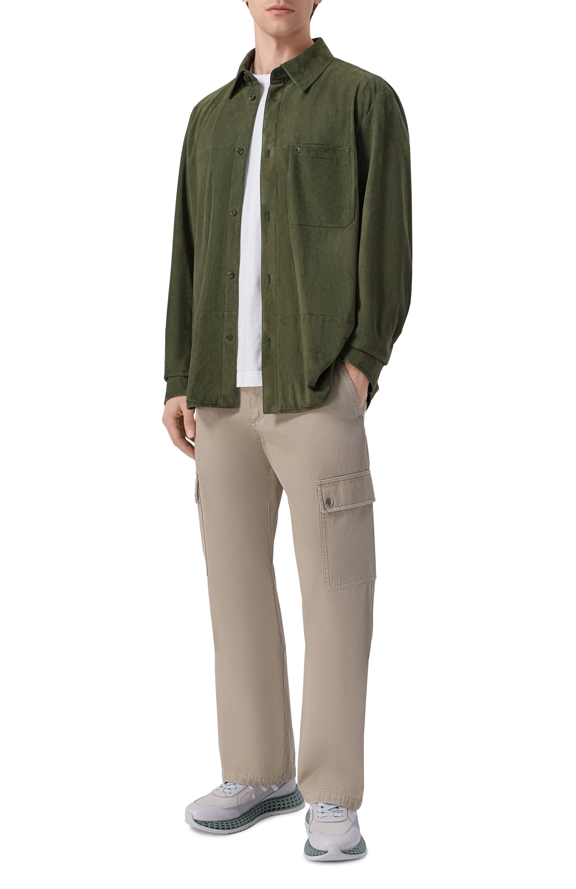 Замшевая рубашка STEFANO RICCI, арт. M7J6100352/SUEJS3_001, фото 2