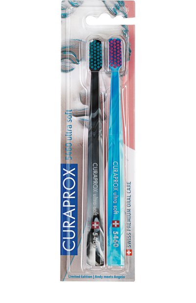 Женская набор зубных щеток ultrasoft duo michelangelo CURAPROX, арт. 7612412423846